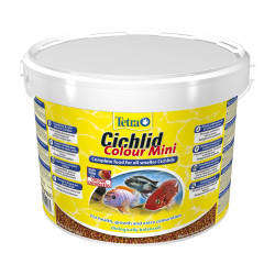 Сухий корм для акваріумних риб Tetra в гранулах «Cichlid Colour Mini» 10 л (для всіх цихлід)