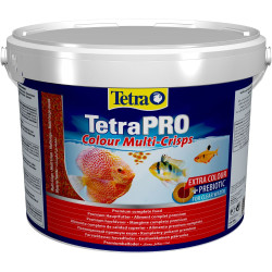 Сухий корм для акваріумних риб Tetra в чипсах «TetraPro Colour» 10 л (для всіх акваріумних риб)