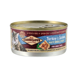 Паштет для котів Carnilove Salmon & Turkey 100 г (лосось та індичка)