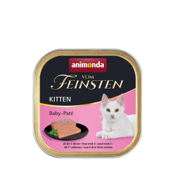Вологий корм для котів Animonda Vom Feinsten Kitten Baby-Paté Бебі-пате для кошенят | 100 г (птиця)