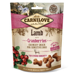 Ласощі для собак Carnilove Lamb with Cranberries 200 г (для імунітету)