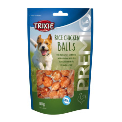 Ласощі для собак Trixie PREMIO Rice Chicken Balls 80 г (курка)