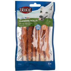 Ласощі для собак Trixie Паличка для чищення зубів Denta Fun 12 см, 70 г / 6 шт. (курка)